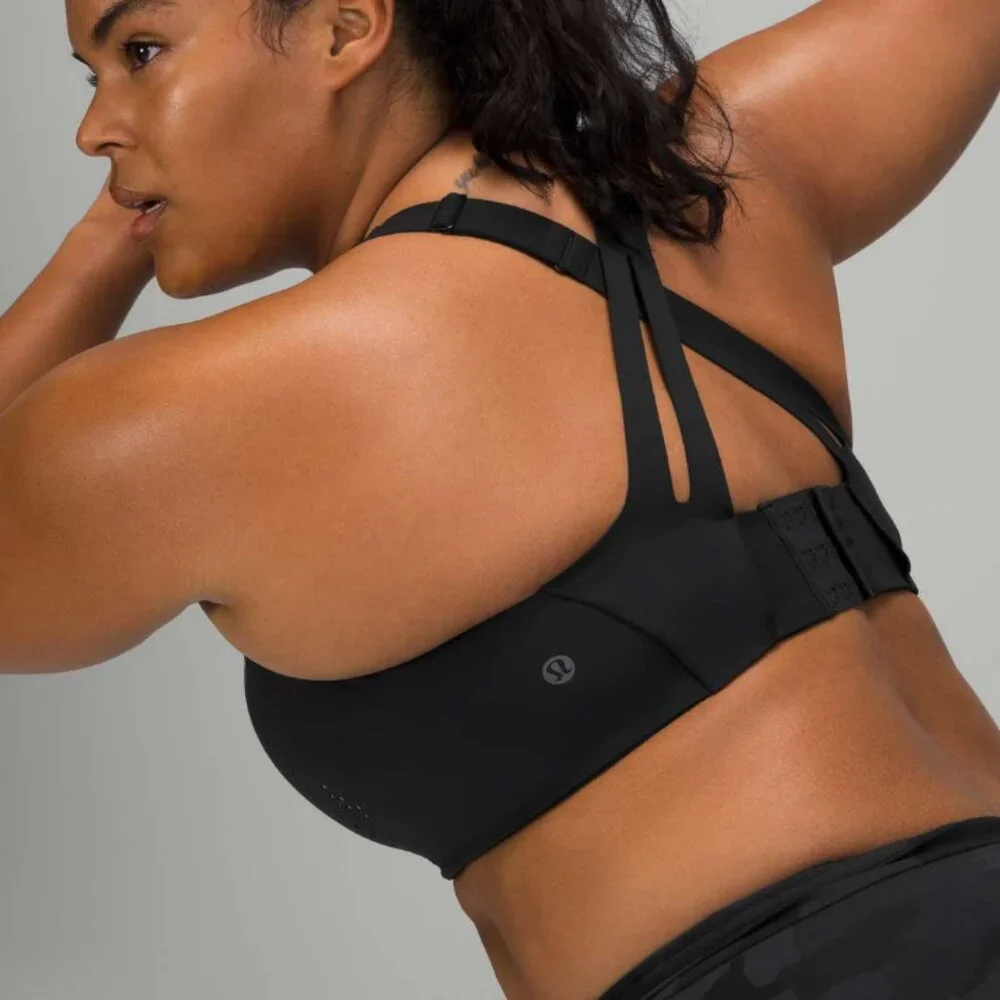 Lululemon AirSupport‎ Bra High Support Black Size 38D